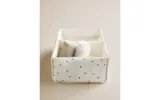 Zara Home Корзина из хлопка, цвет бежевый, 30 см — фото 8