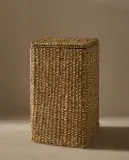 Zara Home Корзина из хлопка, цвет бежевый, 55 см — фото 3