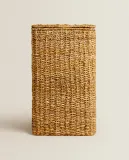 Zara Home Корзина из хлопка, цвет бежевый, 55 см — фото 5