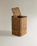 Zara Home Корзина из морской травы, цвет бежевый, 30 см · 3589/049 — фото 3
