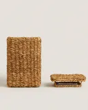 Zara Home Корзина из морской травы, цвет бежевый, 30 см · 3589/049 — фото 6