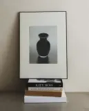 Zara Home Фоторамка из стекла, цвет чёрный, 70 см — фото 1