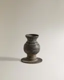 Zara Home Подсвечник из металла, цвет чёрный, 7 см — фото 8