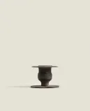 Zara Home Подсвечник из металла, цвет чёрный, 5.5 см — фото 7