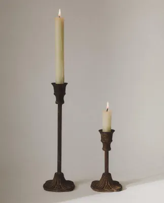 Zara Home Подсвечник из металла, 17.7 см