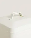 Zara Home Коробка для хранения из металла, цвет кремовый, 20.5 см — фото 2