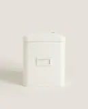 Zara Home Коробка для хранения из металла, цвет кремовый, 20.5 см — фото 3