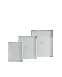 Zara Home Фоторамка из стекла, цвет серебристый, 26 см — фото 8