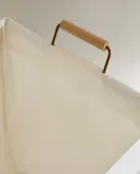 Zara Home Корзина из металла, цвет разноцветный, 60 см — фото 3