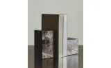 Zara Home Держатель для книг из мрамора, цвет коричневый, 9.1 см — фото 2
