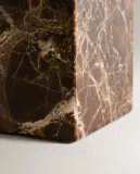 Zara Home Держатель для книг из мрамора, цвет коричневый, 9.1 см — фото 3
