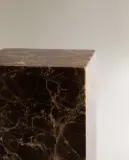 Zara Home Держатель для книг из мрамора, цвет коричневый, 9.1 см — фото 8