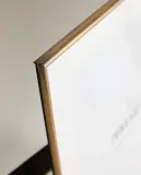 Zara Home Фоторамка из стекла, цвет золотой, 19.4 см — фото 3