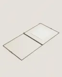 Zara Home Фоторамка из стекла, цвет чёрный, 25 см · 4369/045 — фото 6