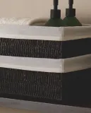 Zara Home Корзина из плетёной бумаги, цвет бежевый, 28 см — фото 2