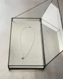 Zara Home Шкатулка из стекла, цвет чёрный, 32 см — фото 1