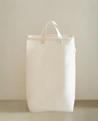 Zara Home Корзина изо льна, цвет бежевый, 58 см
