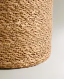 Zara Home Корзина из морской травы, цвет бежевый, 26 см — фото 7