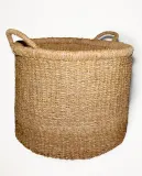 Zara Home Корзина из морской травы, цвет коричневый, 40 см · 2130/049 — фото 3