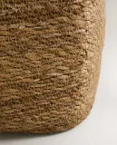 Zara Home Корзина из морской травы, цвет бежевый, 40 см — фото 7