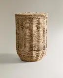 Zara Home Корзина из металла, цвет бежевый, 31 см — фото 3