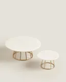 Zara Home Подсвечник из нержавеющей стали, цвет золотой, 12.5 см — фото 3