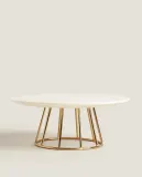 Zara Home Подсвечник из нержавеющей стали, цвет золотой, 12.5 см — фото 4