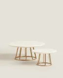 Zara Home Подсвечник из нержавеющей стали, цвет золотой, 12.5 см — фото 5