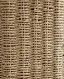 Zara Home Корзина из плетёной бумаги, цвет бежевый, 55.5 см — фото 3