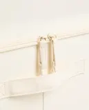 Zara Home Коробка для хранения из хлопка, цвет бежевый, 70 см — фото 3