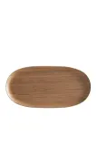 Zara Home Поднос из дерева, цвет бежевый, 31 см — фото 4