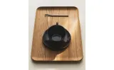 Zara Home Поднос из дерева, цвет бежевый, 33.5 см — фото 4