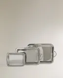 Zara Home Поднос из нержавеющей стали, 25.5 см — фото 3