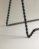 Zara Home Декоративная фигурка из металла, цвет чёрный, 7.5 см — фото 5