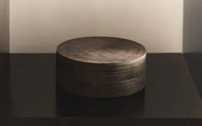 Zara Home Коробка для хранения из дерева, цвет коричневый, 23 см