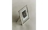 Zara Home Фоторамка из стекла, цвет серебристый, 13.4 см — фото 4