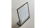 Zara Home Фоторамка из стекла, цвет чёрный, 20 см — фото 3
