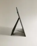 Zara Home Фоторамка из стекла, цвет чёрный, 25 см · 4342/045 — фото 4