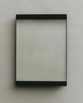 Zara Home Фоторамка из нержавеющей стали, цвет чёрный, 15.5 см