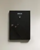 Zara Home Фоторамка из нержавеющей стали, цвет чёрный, 15.5 см — фото 5