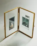 Zara Home Фоторамка из стекла, цвет прозрачный, 25 см — фото 1