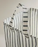 Zara Home Корзина из хлопка, цвет синий, 58 см — фото 3