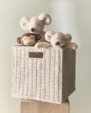 Zara Home Корзина из ротанга, 32 см — фото 1