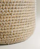 Zara Home Корзина изо льна, цвет бежевый, 42 см — фото 2
