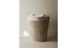 Zara Home Корзина из нержавеющей стали, цвет бежевый, 51 см — фото 6