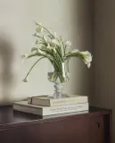 Zara Home Ваза из стекла, цвет зелёный, 18 см — фото 1