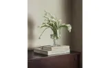 Zara Home Ваза из стекла, цвет зелёный, 18 см — фото 2