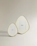 Zara Home Фоторамка из стекла, цвет золотой, 26.7 см — фото 2