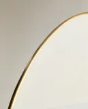 Zara Home Фоторамка из стекла, цвет золотой, 26.7 см — фото 3