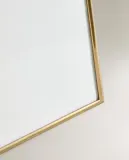 Zara Home Фоторамка из нержавеющей стали, цвет золотой, 18 см — фото 8